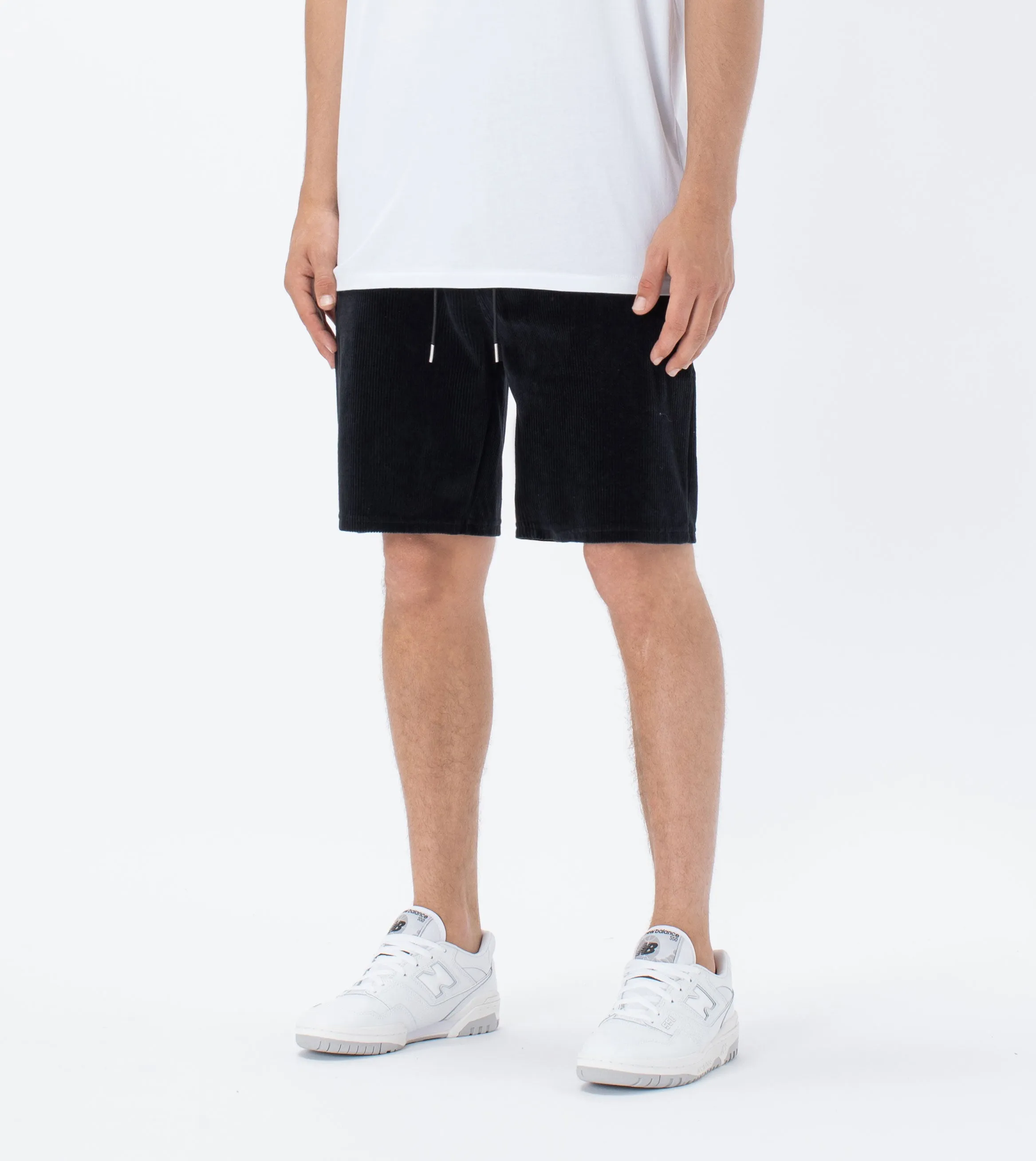 Jumpa Velour Short Black