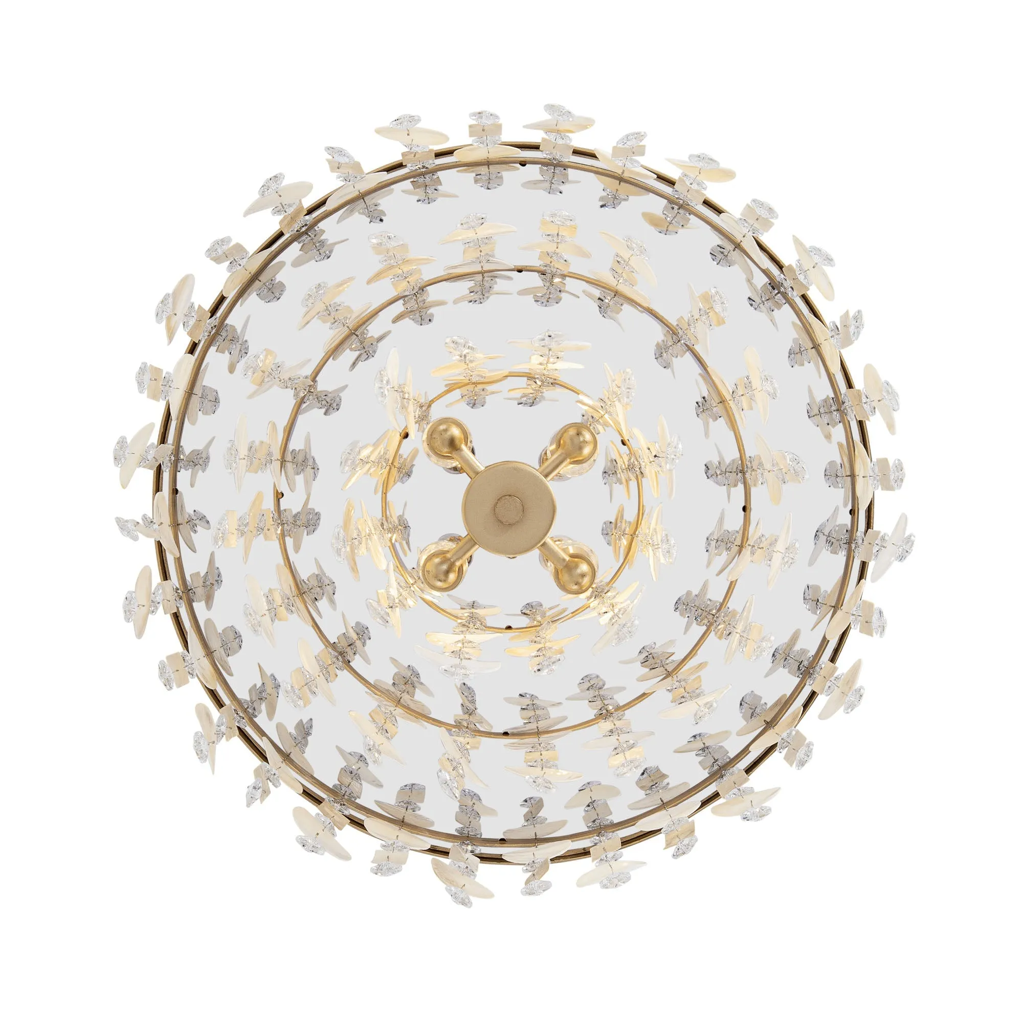 Kalani 377S04FG 4-Light Ceiling Light - French Gold