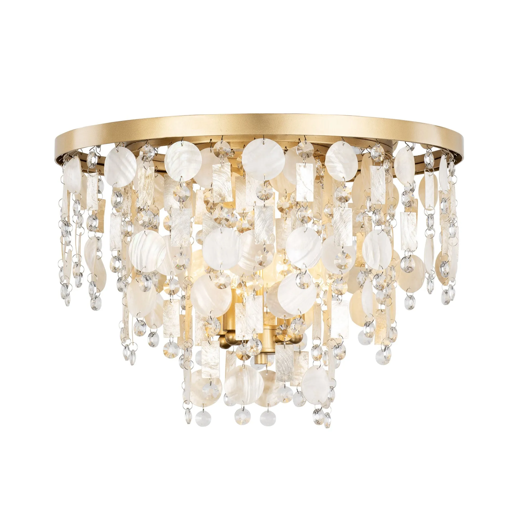 Kalani 377S04FG 4-Light Ceiling Light - French Gold