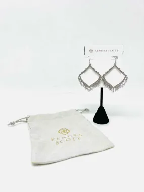 Kendra Scott Silver Drop W/ BAG! Jewelry Earrings