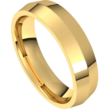 Knife Edge Men's Wedding Band