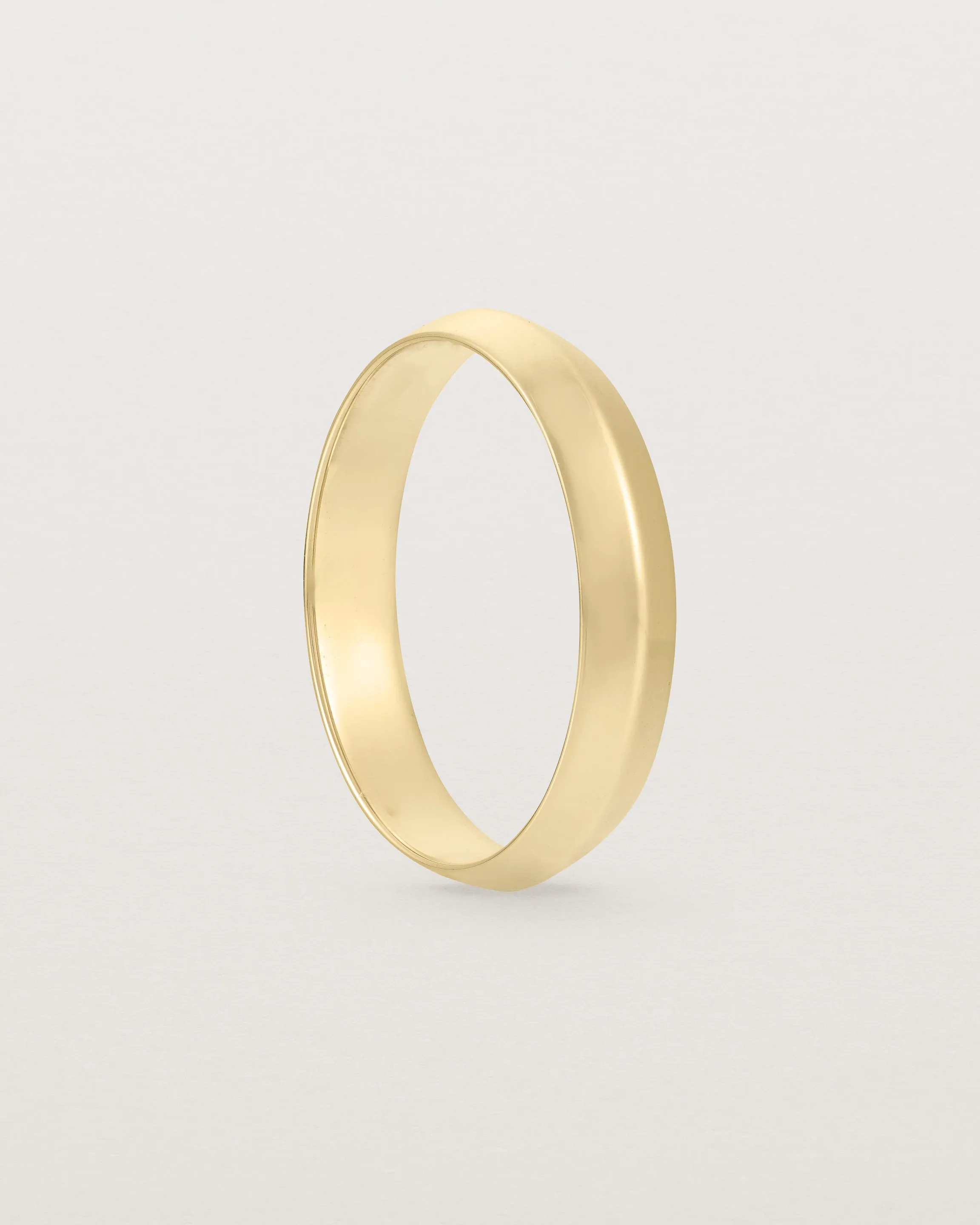 Knife Edge Wedding Ring | 4mm