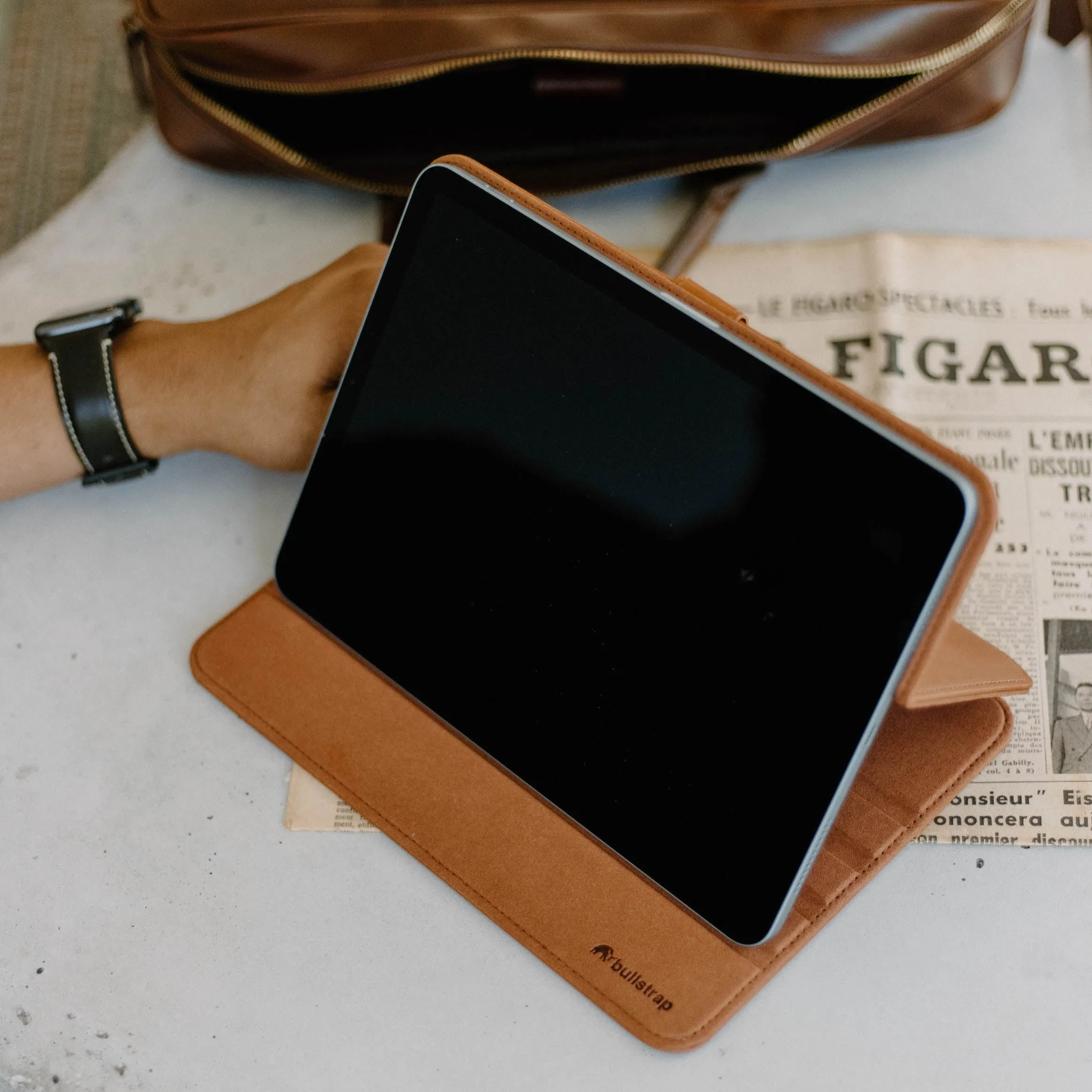 Leather iPad Case - SIENNA