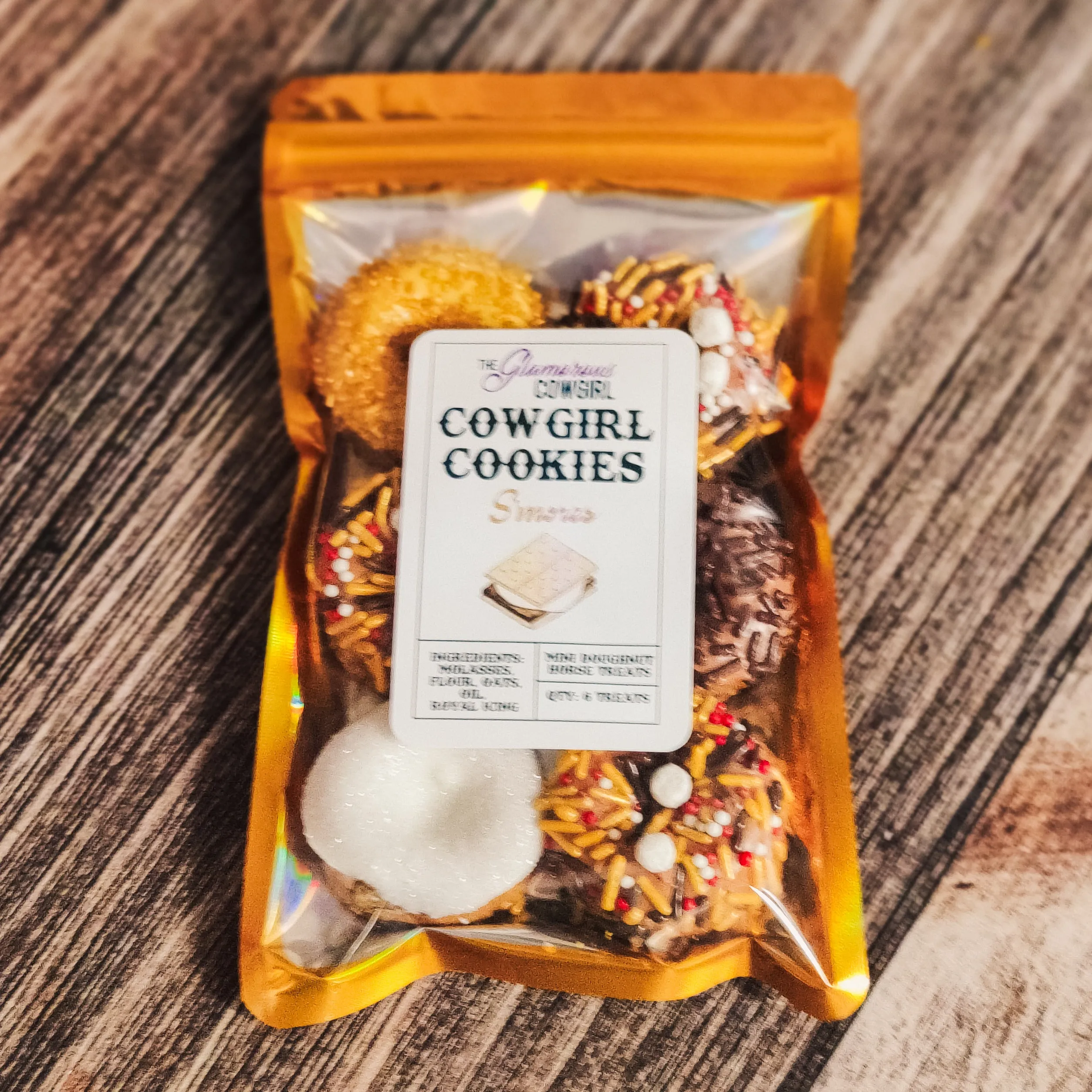 *Limited Edition* Smores Cowgirl Cookies Horse Treats