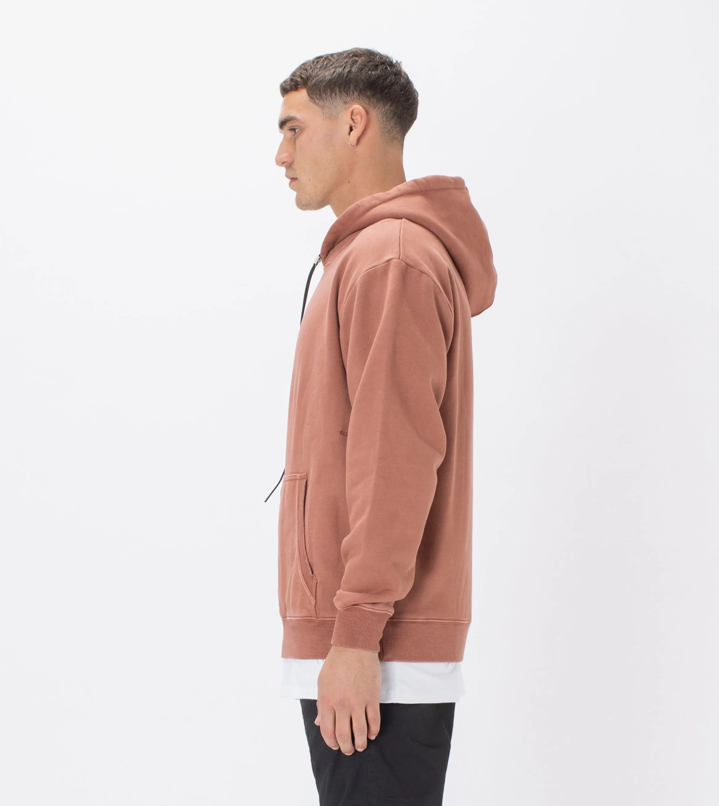 Lowgo Hood Sweat GD Terracotta