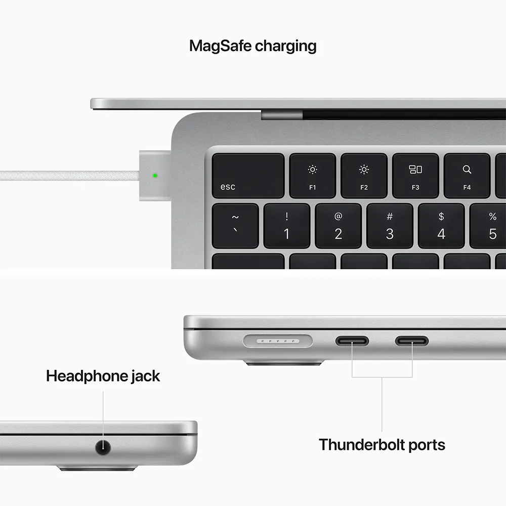 MacBook Air 13-inch M2 chip 8-Core CPU 10-Core GPU 8GB - 512GB