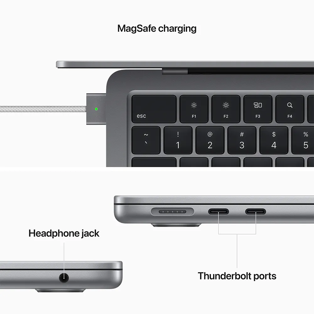 MacBook Air 13-inch M2 chip 8-Core CPU 10-Core GPU 8GB - 512GB