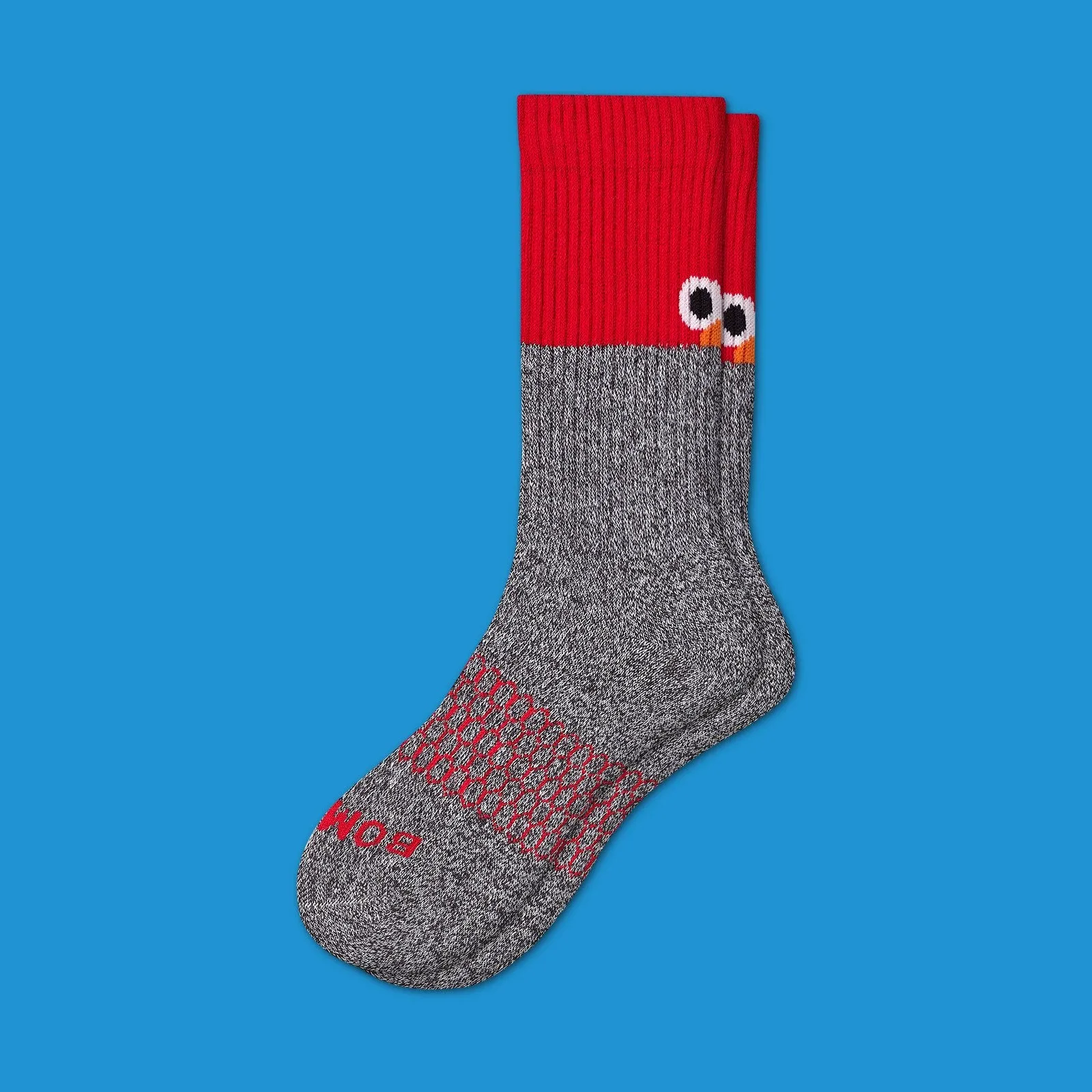 Men's Sesame Street Elmo Colorblock Socks