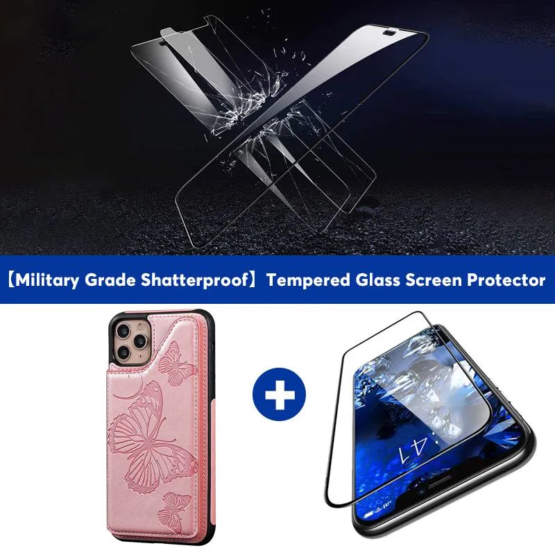 New Luxury Embossing Wallet Cover For iPhone 11Pro Max-Fast Delivery