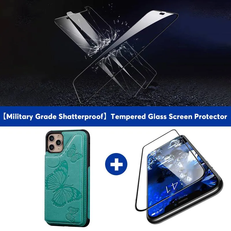 New Luxury Embossing Wallet Cover For iPhone 11Pro Max-Fast Delivery