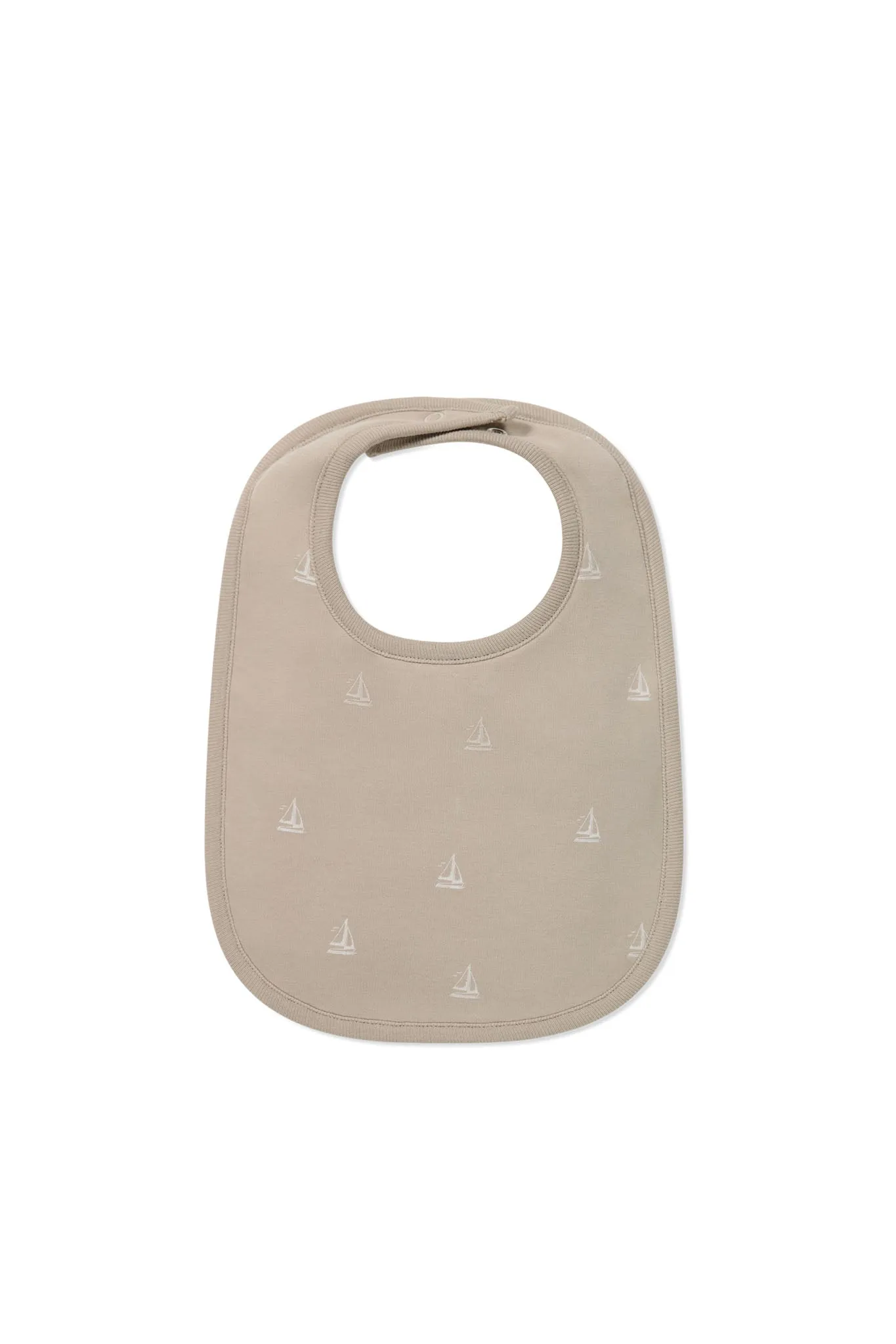 Organic Cotton Bib - Set Sail Vintage Taupe