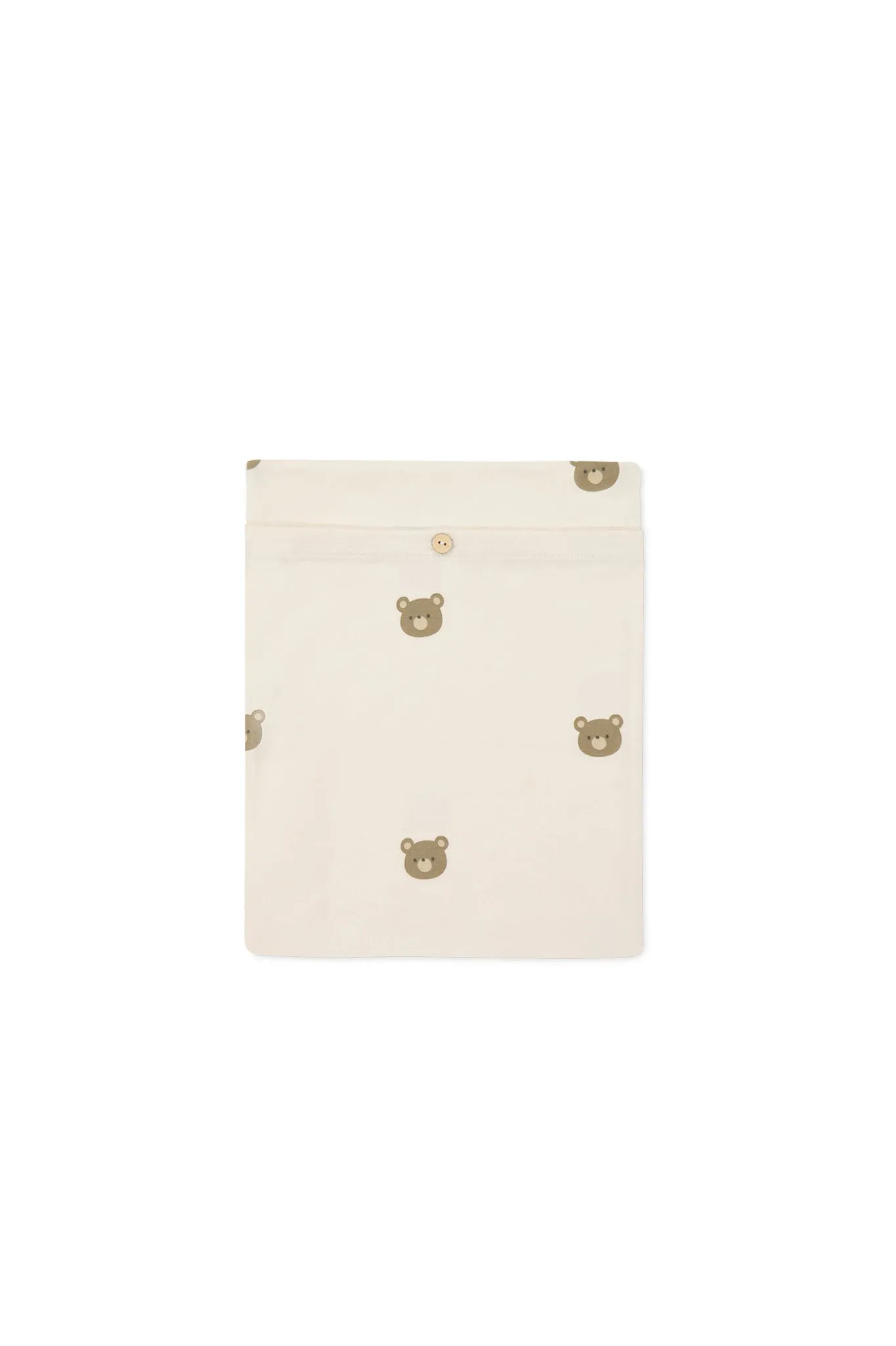 Organic Cotton Cot Sheet - Bobbie Bear Tofu