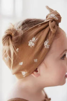 Organic Cotton Headband - Polly Bronze