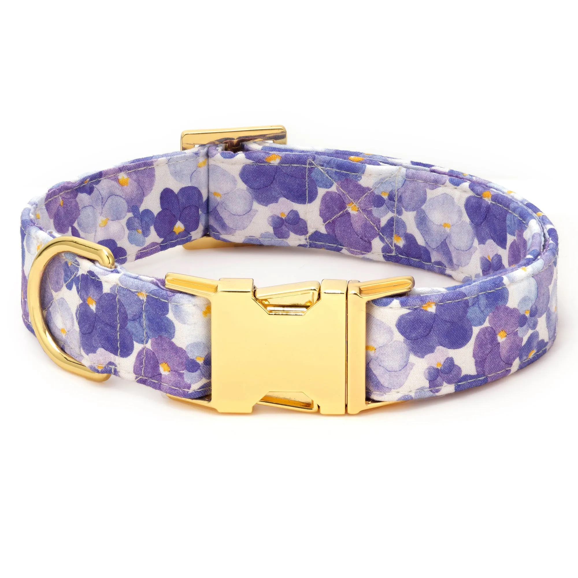 Pressed Pansies Lady Bow Collar