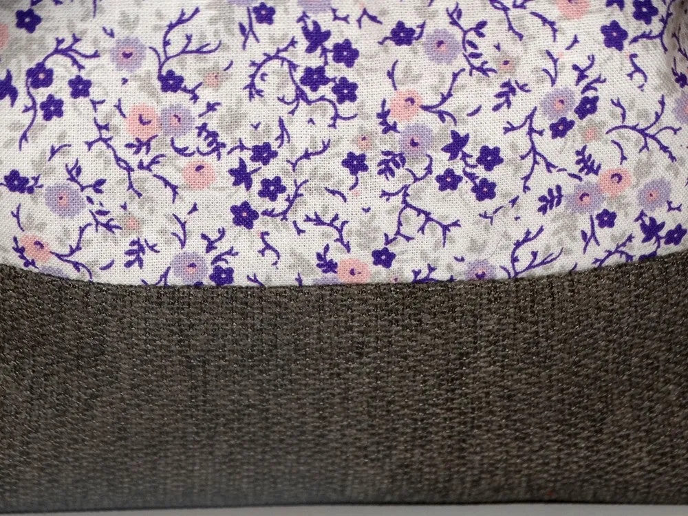 Purple Floral Bag