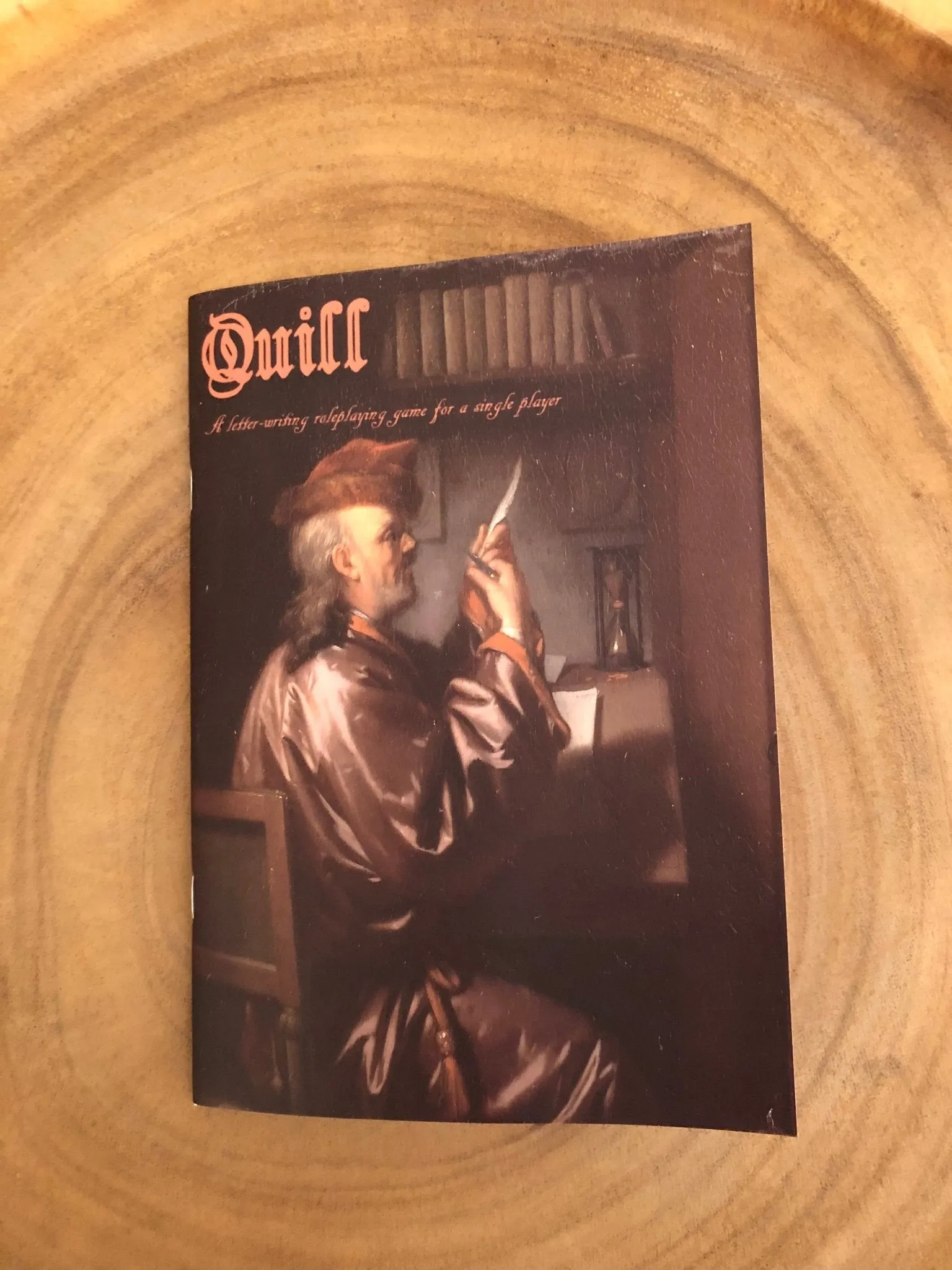 Quill: A Letter-Writing Roleplaying Game for a Single Player