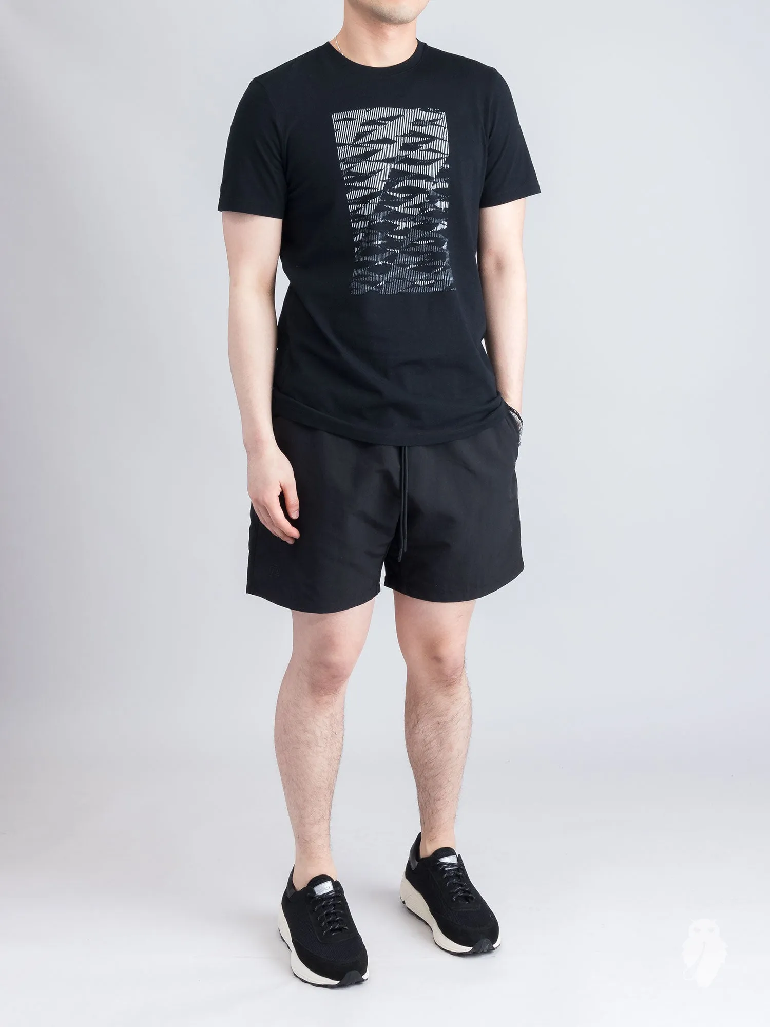 "Storm 36" T-Shirt in Black