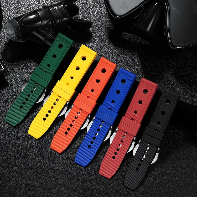 Steeldive Rubber Dive Watch Strap Band