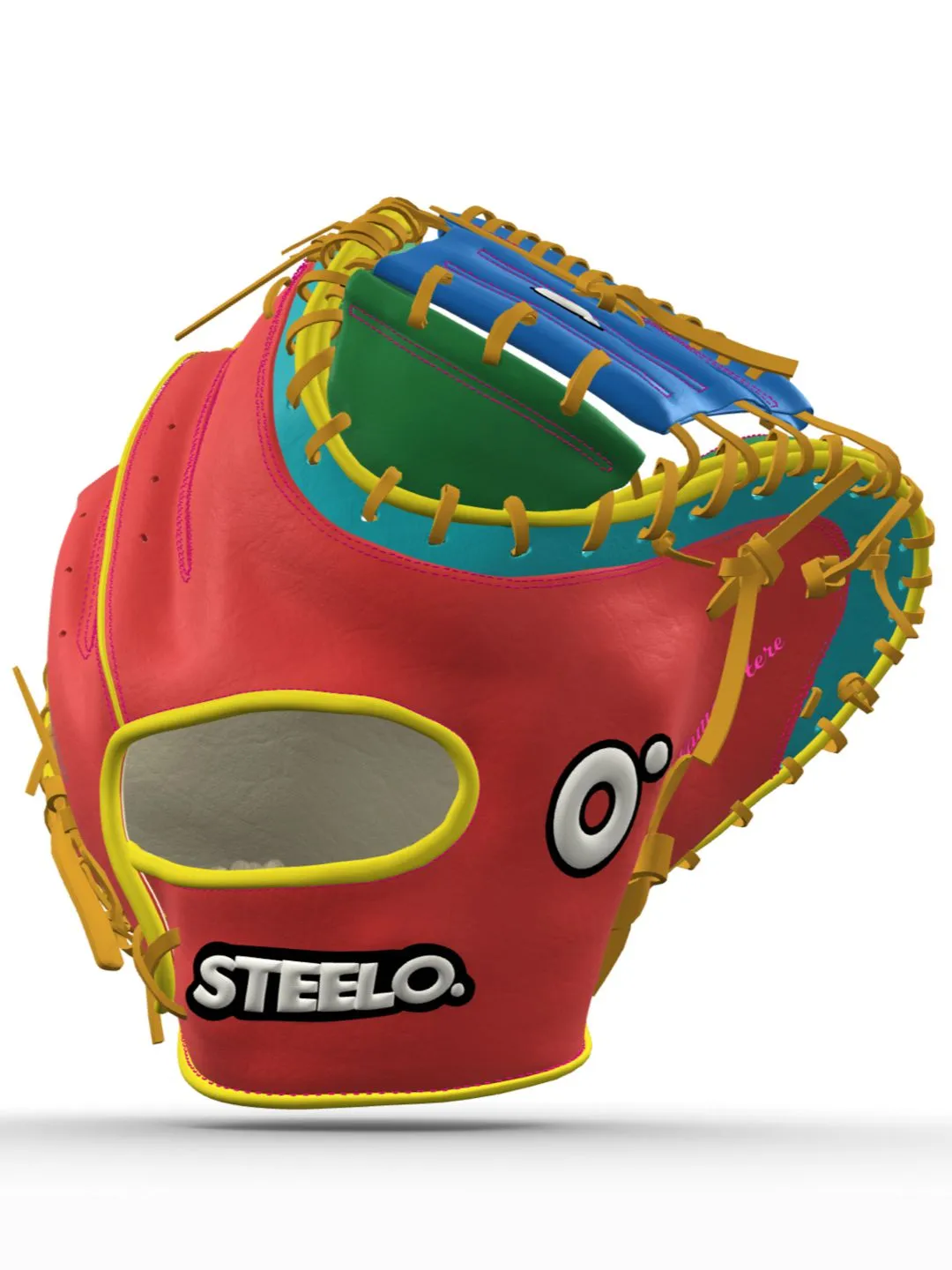 Steelo PRO HYDE™ Custom Pro Limited Catcher's Mitt 3D Studio