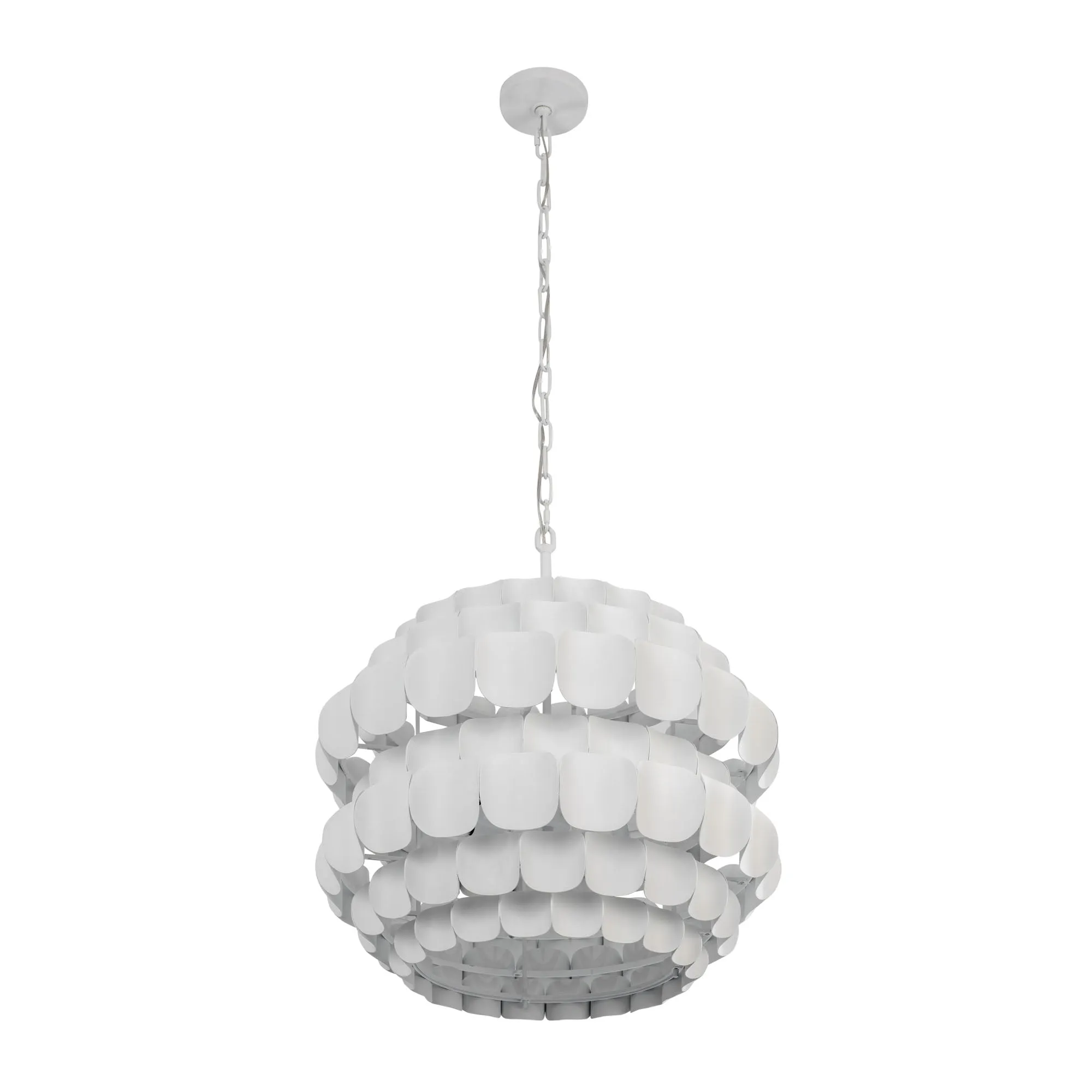 Swoon 382P06MW 6-Light Pendant Light - Matte White