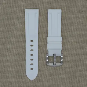 Tempomat - White Rubber Strap - iwatch-