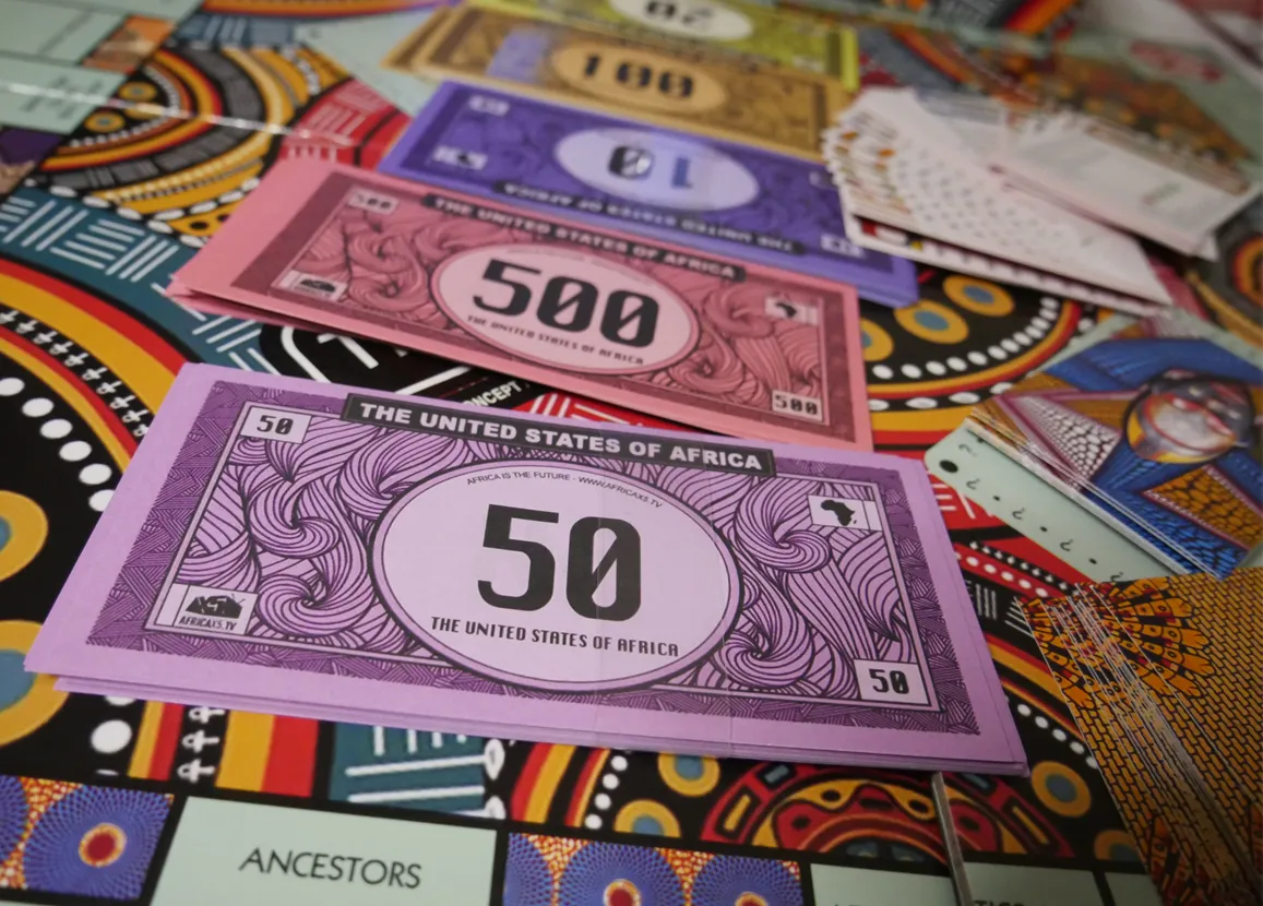 The United States of Africa | Board Game | Ages 10  | 4 Players | 30 Minutes Playing Time Active