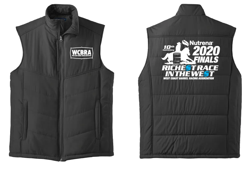 WCBRA Men's Puffy Vest - FREE SHIPPING