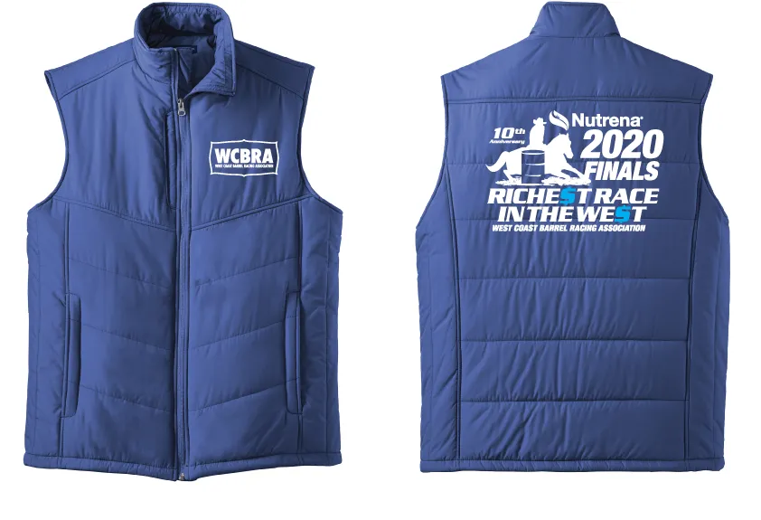 WCBRA Men's Puffy Vest - FREE SHIPPING