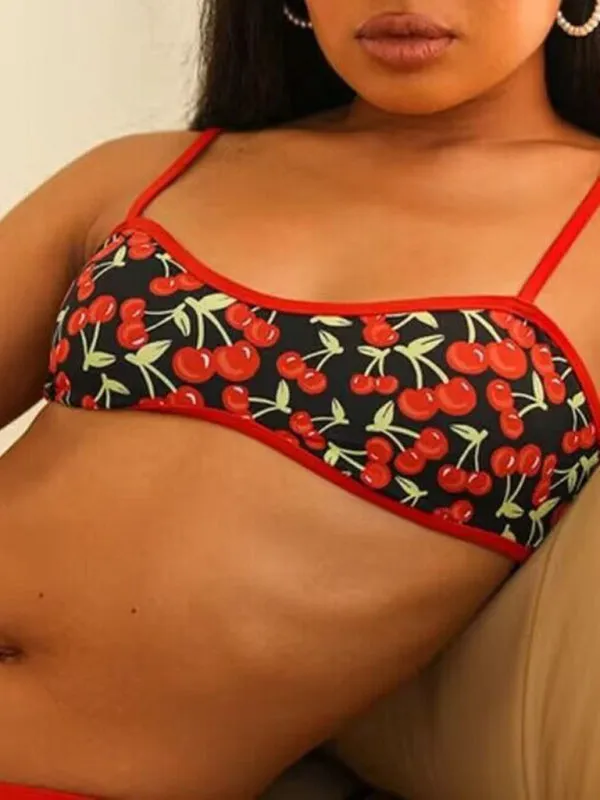 Women's Cherry Print Bikini