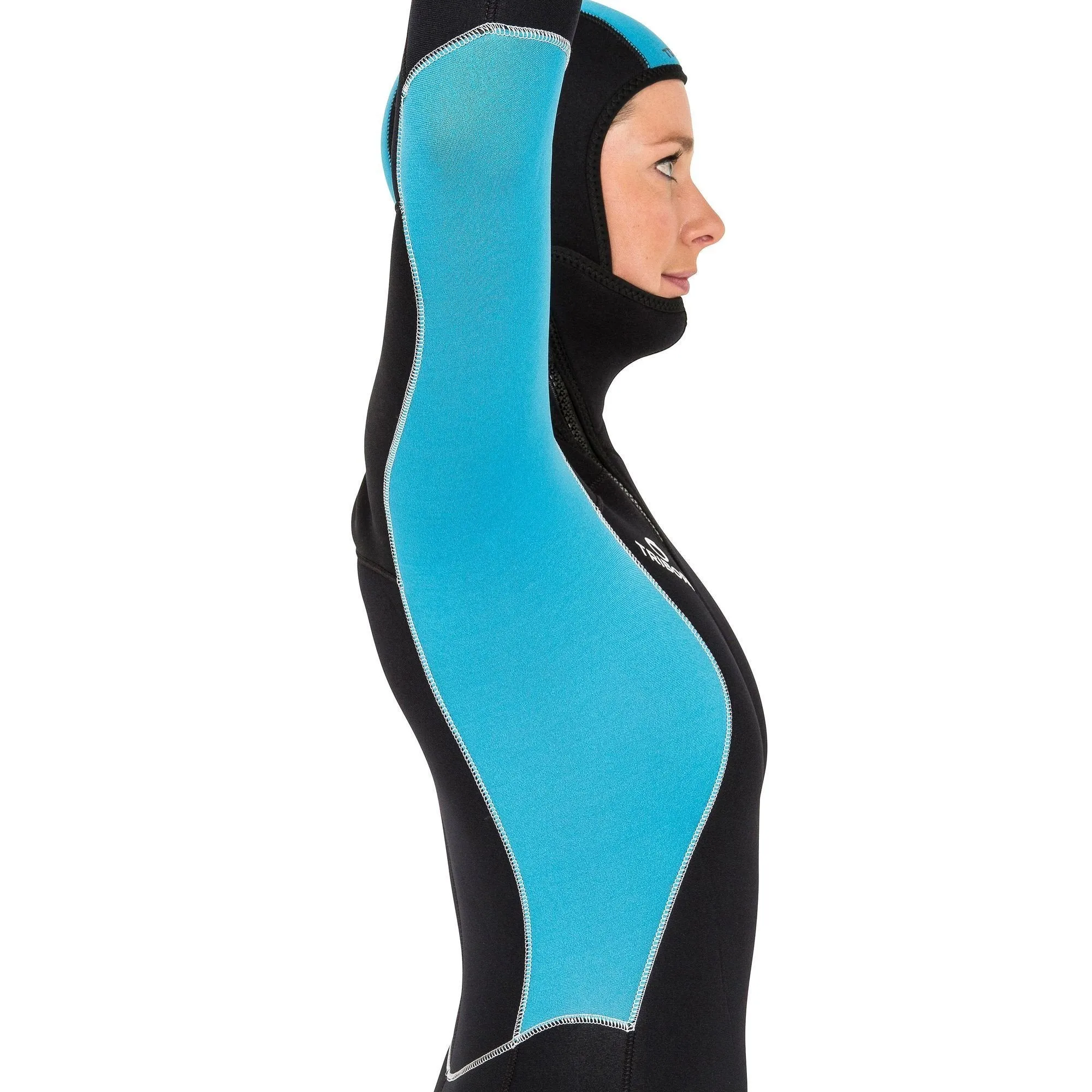 Women's Diving Wetsuit Subea 5.5 mm